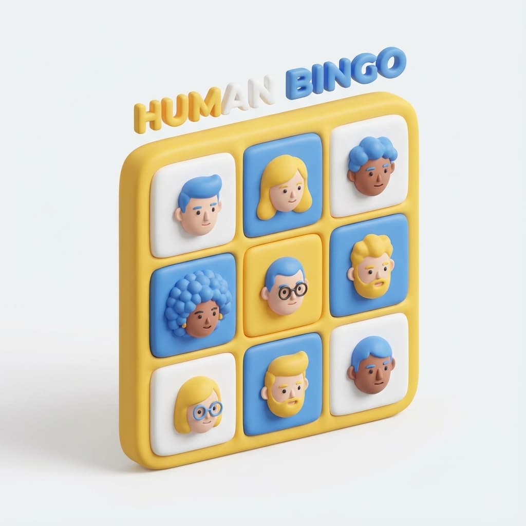 Human Bingo - In-person Ice Breaker Game